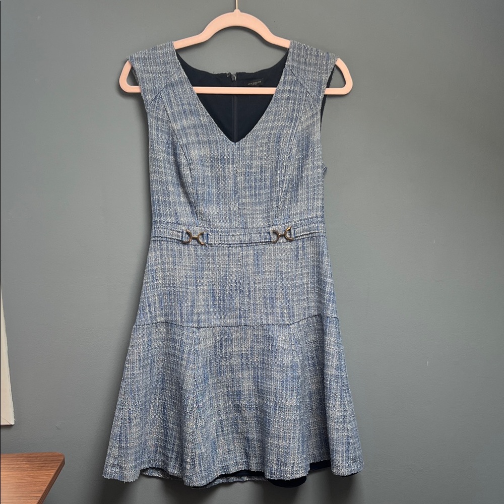 Ann Taylor | Blue Sleeveless Dress